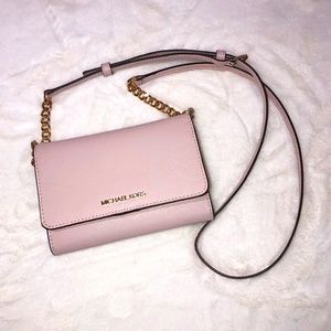 NWT Michael Kors Small Crossbody | Blossom Pink